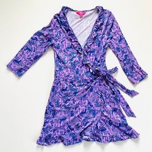 Lilly Pulitzer wrap romper size L